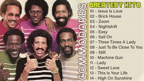 commodores greatest hits songs.